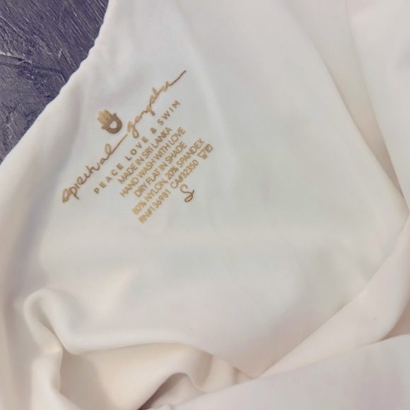 White one piece Spiritual Gangster Swimsuit size small - Starry Eyed - Picture 6 of 6